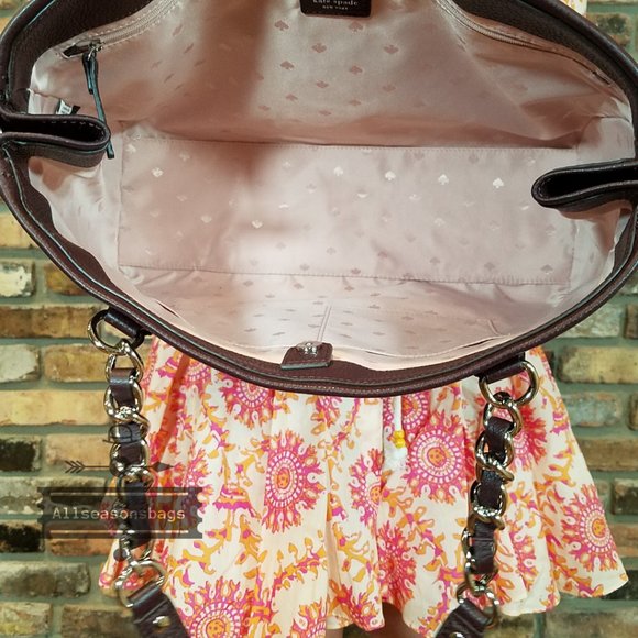 Chocolate Cherry Kate Spade Andee Cobble HILL BAG - Picture 10 of 11